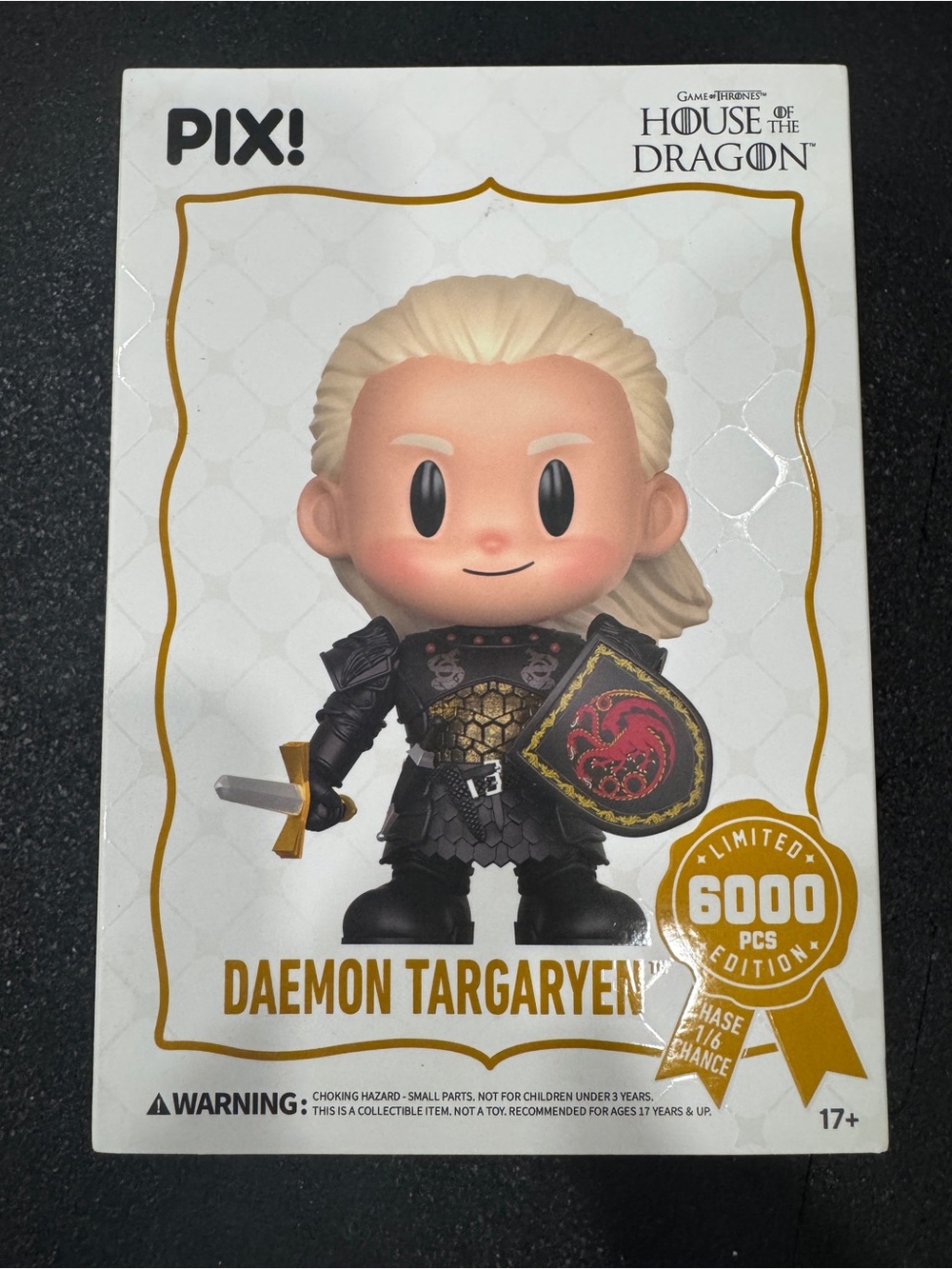 Limited Edition PIX Daemon Targaryen House of the Dragon Figure 6000